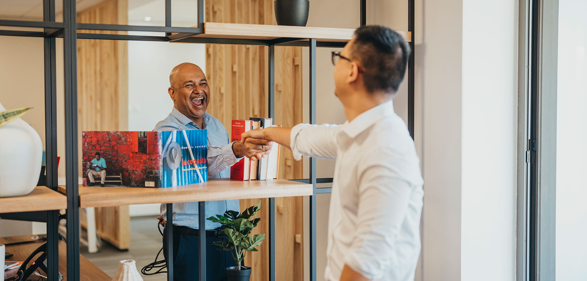 Ventra Group leadership team in a meeting